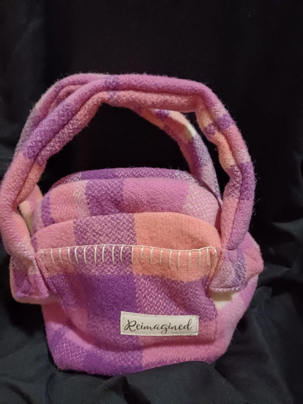 Sweet Purple and Pink small clasp bag