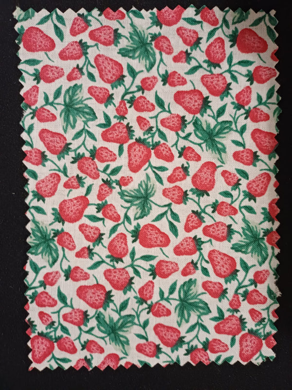 Small Wool Bag in happy colours with sweet Strawberry lining